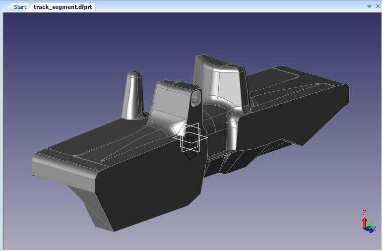 Track segment model