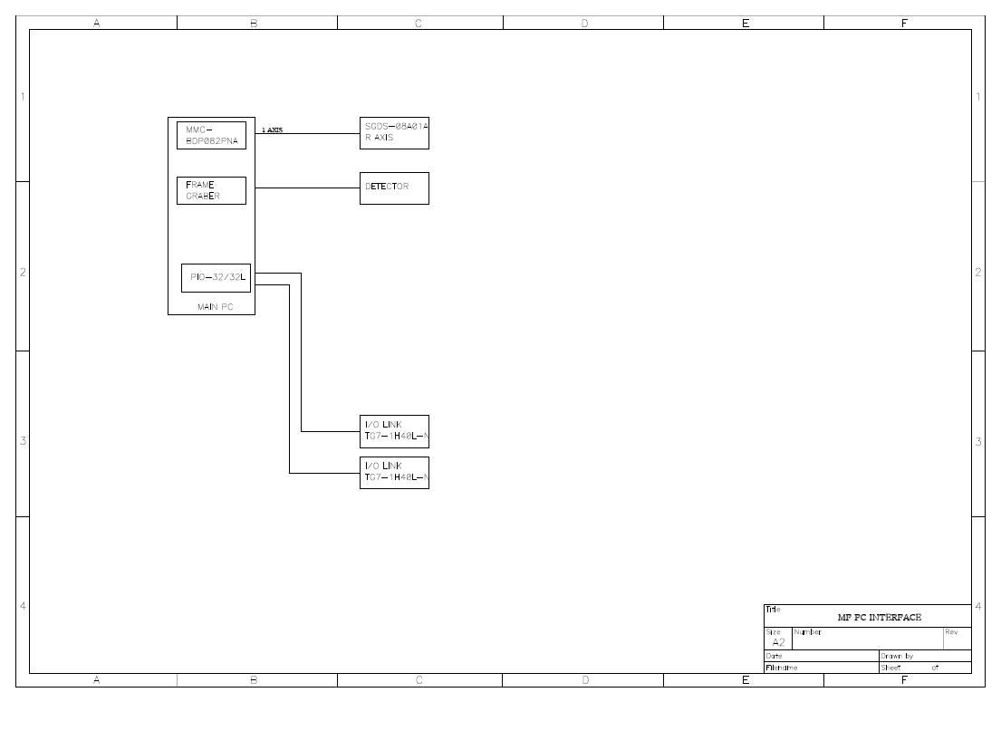 MF PC INTERFACE 회로도