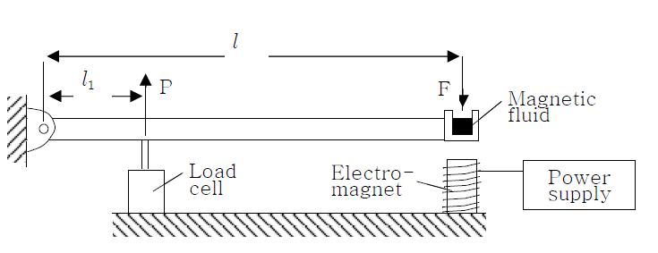 Schematic of an experimental setup