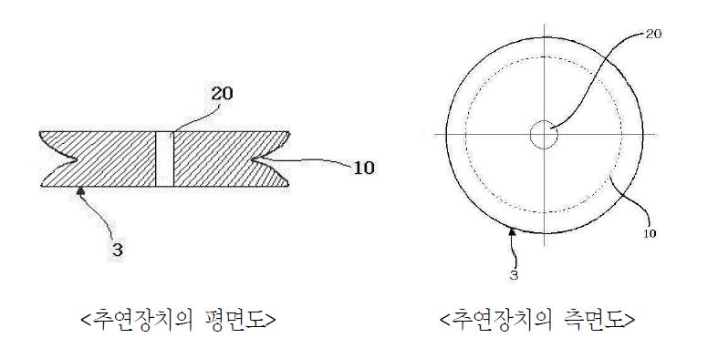 추연장치 제조를 위한 개념도