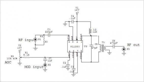 Monolithic IF Amplifier