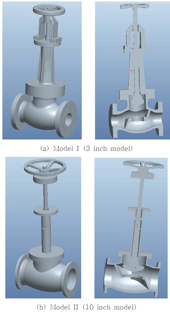 3D modeling of cryogenic globe valve.