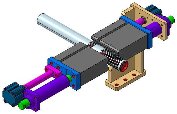 파이프 클램프유닛 CAD 모델