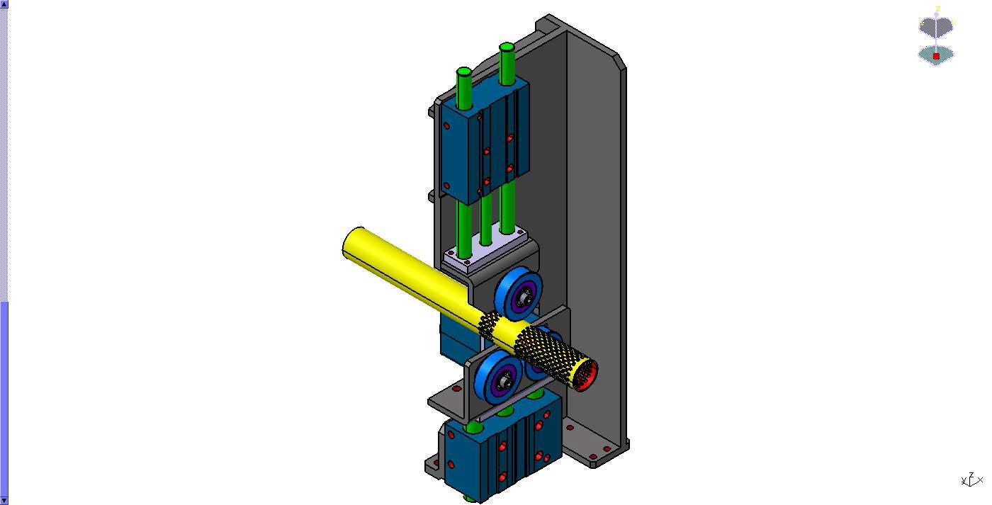 파이프 터닝유닛 CAD 모델