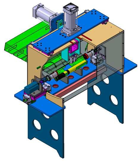 버 제거장치 CAD 모델