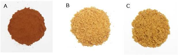 Freeze dried YW7758, YW7760, YC0110 bran extraction powder.