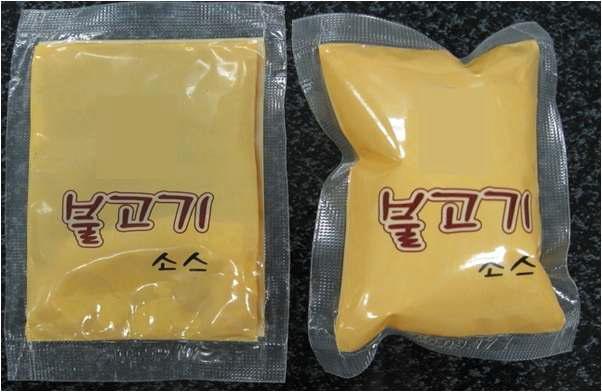 Swelling of bulgogi sauce package by Bacillus spp.