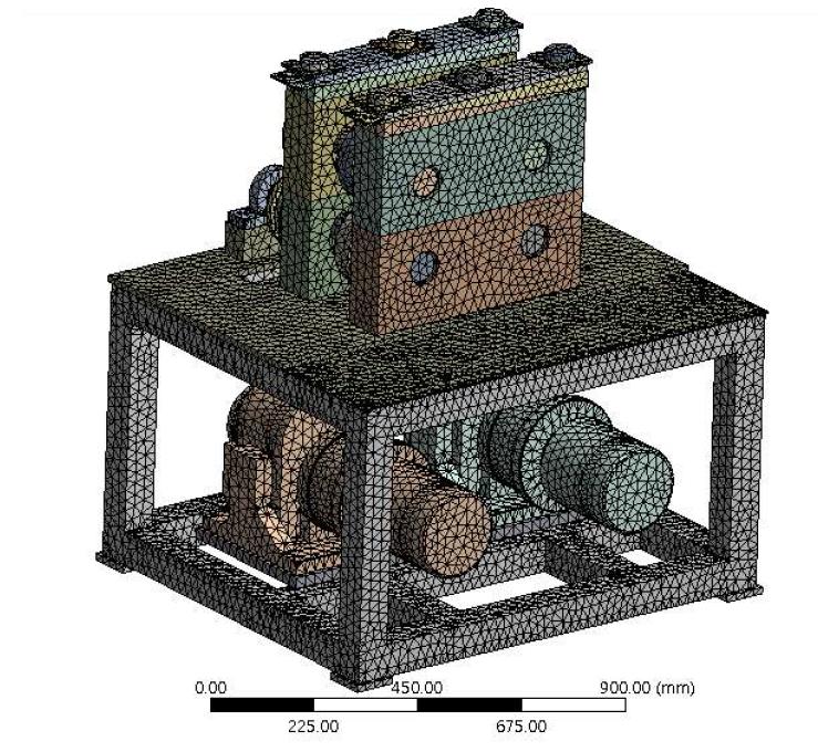 Kammprofile gasket용 serrated core의 자동가공 시스템의 유한요소모델
