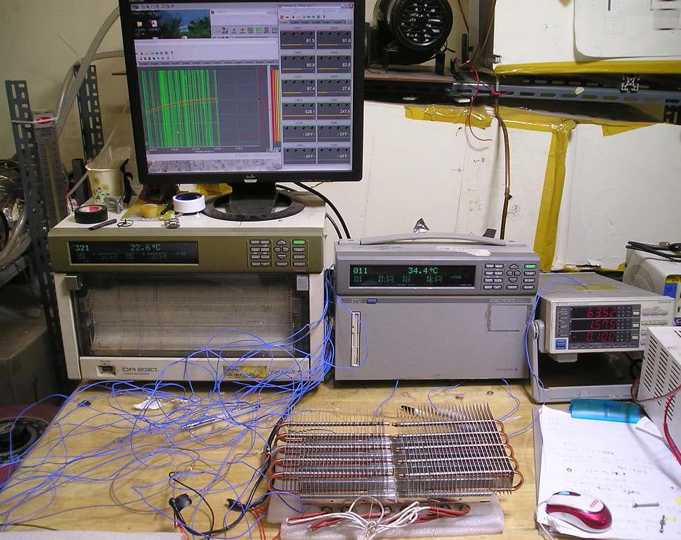 히트파이프 히트싱크 성능실험