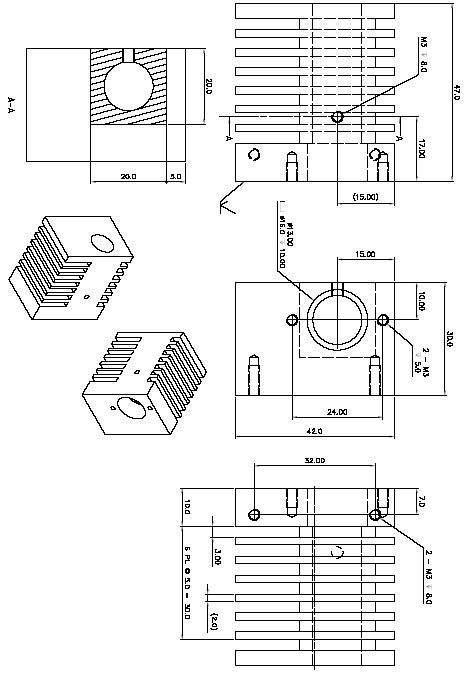 발광부 LAMP_HOUSING 도면