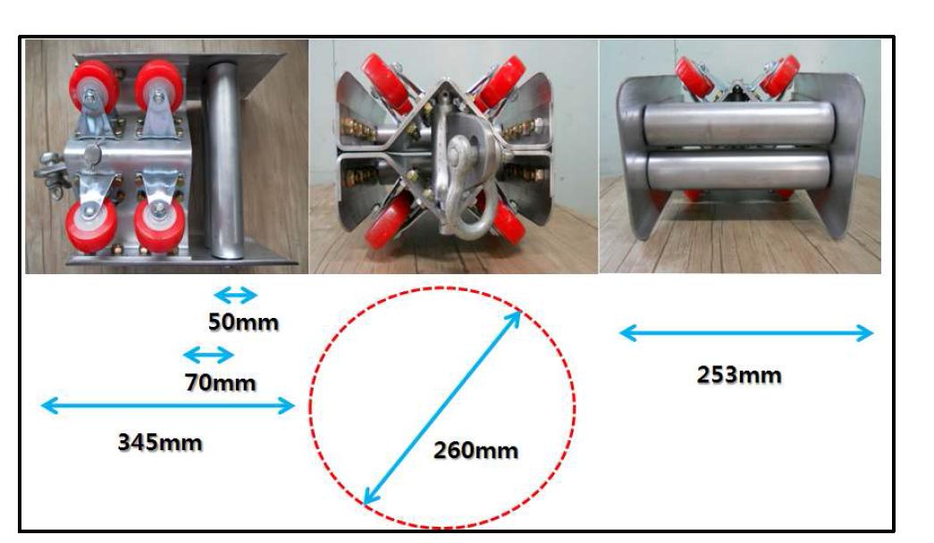 롤삽입장치 사진 및 규격