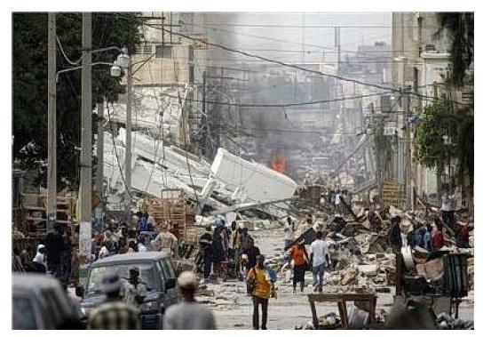 아이티 포르토프랭스 지진
