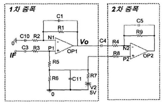 BPF / IF 신호 증폭회로
