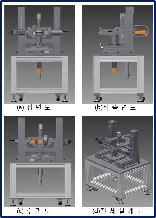 전용 드릴연마기 3D 설계