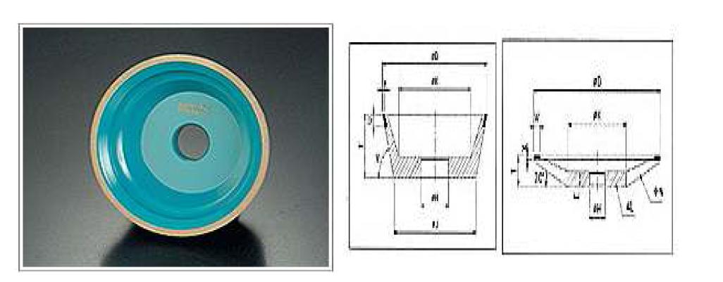 컵(Cup)형 연마석