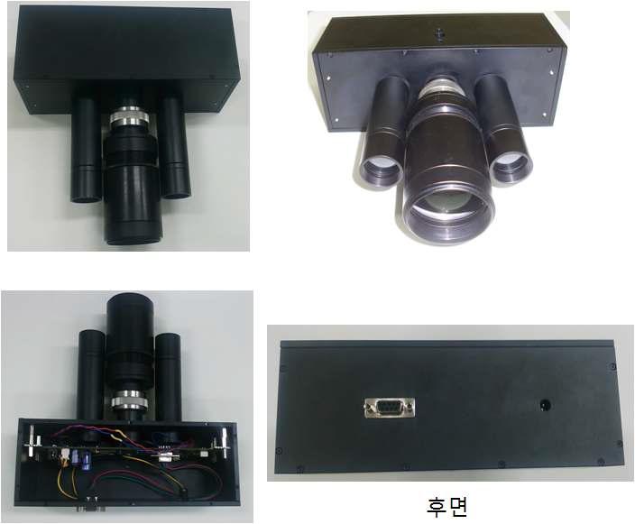 최종 제작된 장거리 변위감지기의 사진