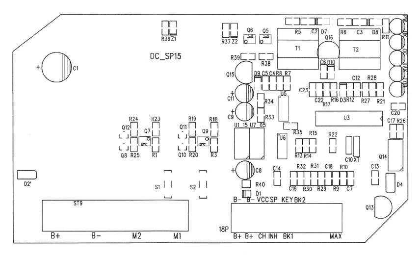 250W급 DC모터 속도 컨트롤러 회로기판용 PCB 설계 및 마스크 제작(1)