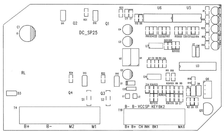 500W급 DC모터 속도 컨트롤러 회로기판용 PCB 설계 및 마스크 제작(1)