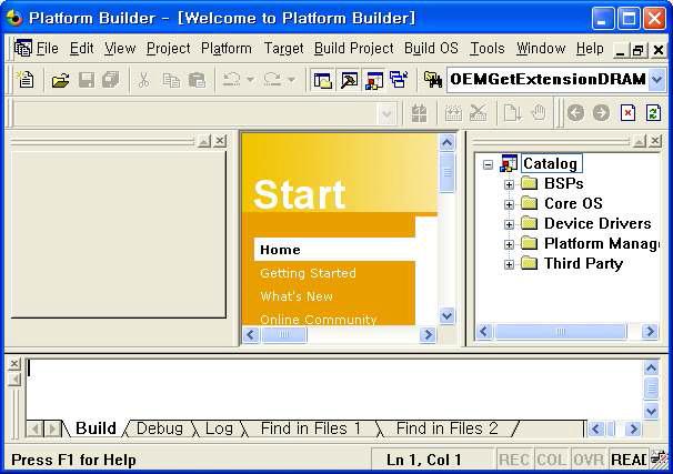 WindowsCE Platform Builder 5.0