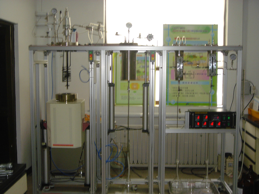 Crude oil생산을 위해 고안된 액화 시스템.