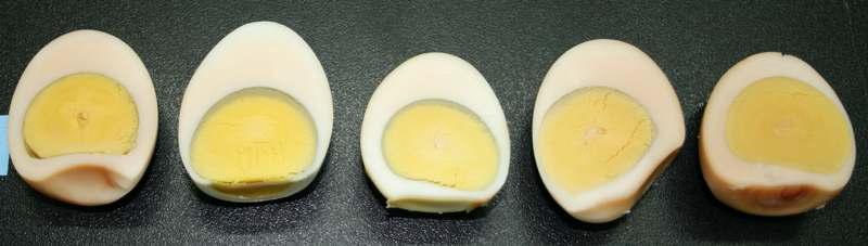 Roasted salting egg(in, 150min. 4sec./9sec.)