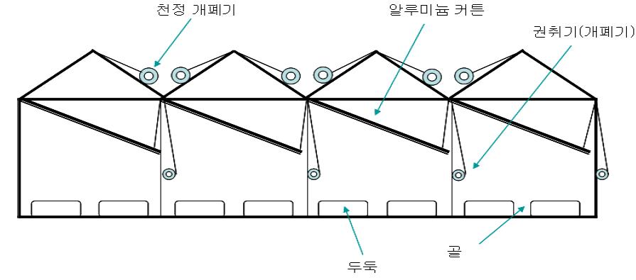 인삼 재배에 적합한 비닐하우스 시설구조 개발(특허출원)