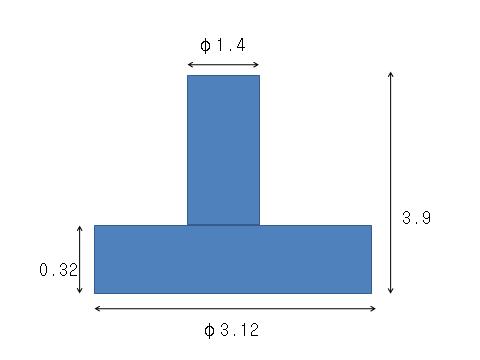 저항발열체 SAMPLE 2 치수