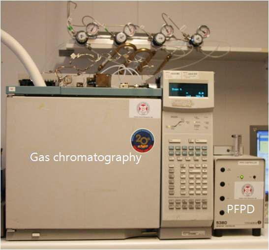 검출기 (GC-PFPD : 제조사-Agilent, OI analytical )