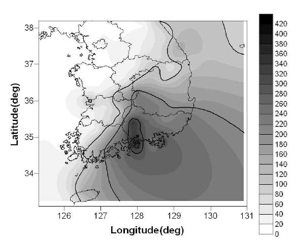 Same as Fig. 3.14 but for typhoon Ewiniar