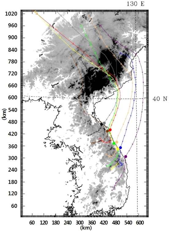 Fig. 3.3.24. The same as in Fig. 3.3.12, except for 1300 LST 13 January 2008 of Event B.