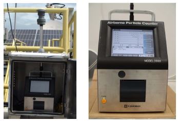 Fig. 3.1.15. Photographs of LPC (Laser Particle Counter).