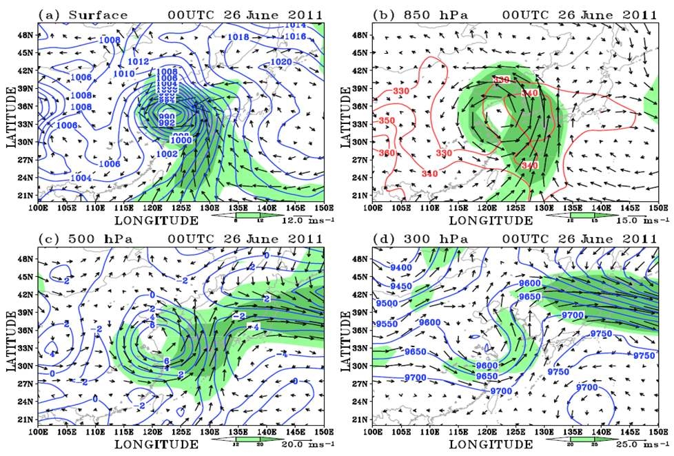 Fig. 3.1.39. The same as Fig. 3.1.38 but 0900 LST on 26 June 2011.