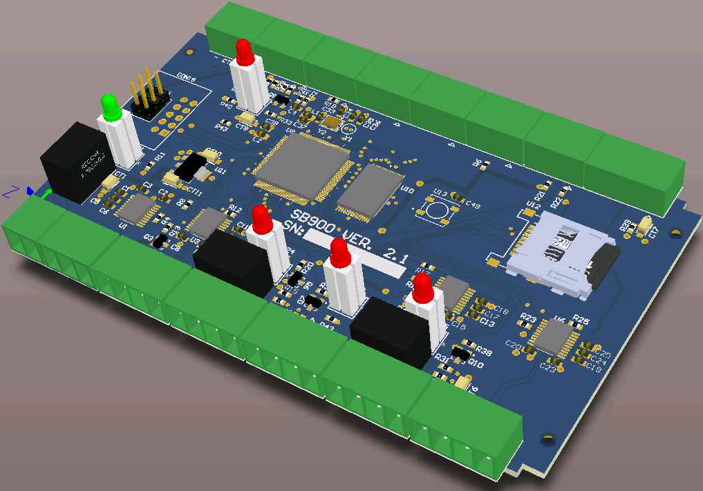 장주기파 Raw Data Logging PCB 보드 어셈블리