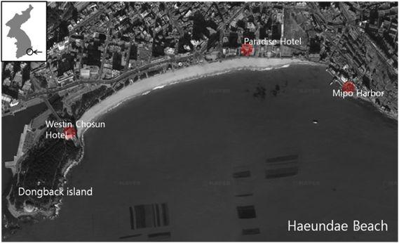 연구대상지역 : 부산 해운대 해수욕장