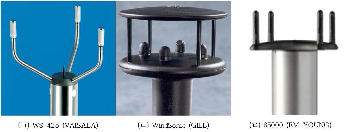 상용화된 초음파 풍향풍속계