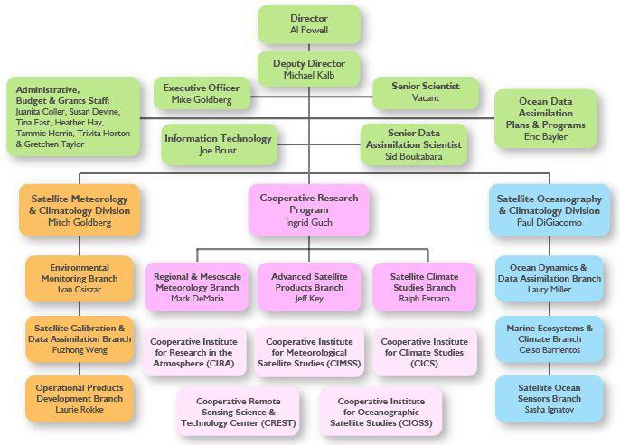 STAR organization chart.