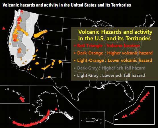 U.S. Volcanic Hazards and Activities (USGS)