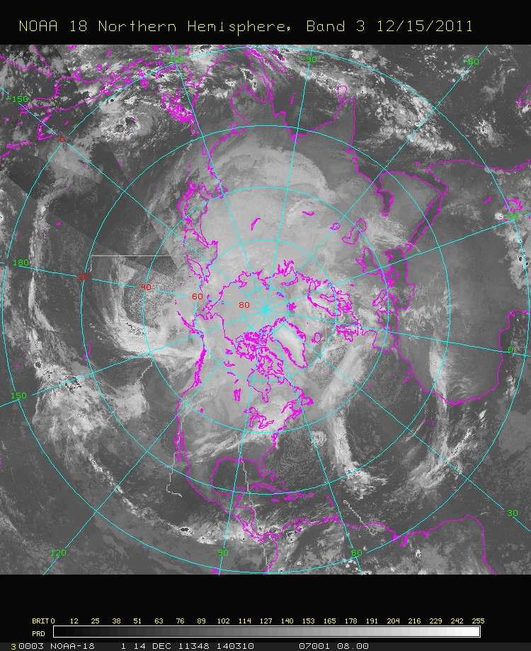 NOAA-18 N-Hemisphere (Band-3)