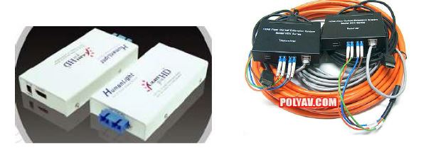 (그림 1-4) 광섬유베이스 HDMI 케이블
