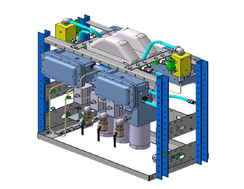 Schematic of Super High Flow module