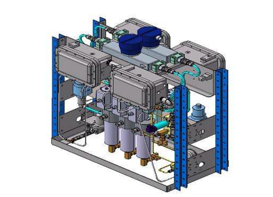 Schematic of High Flow module