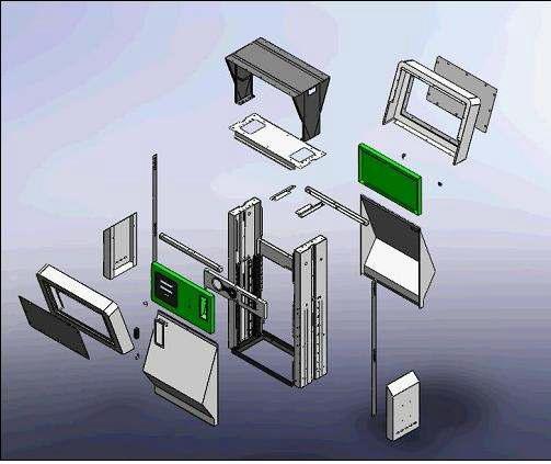 CNG Dispenser 3D Asssembly