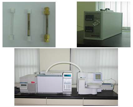 VOCs 화합물의 시료채취 및 분석장비