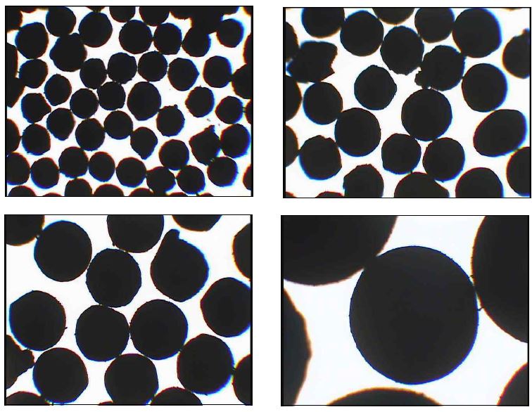 그림 3-104. Sizes and Shapes of Zn(Ⅱ)-MIP prepared at S/M 6.3