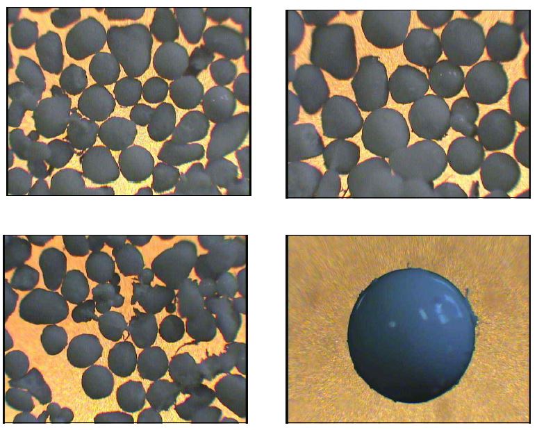 그림 3-107. Sizes and Shapes of Zn(Ⅱ)-MIP prepared at S/M 2.5