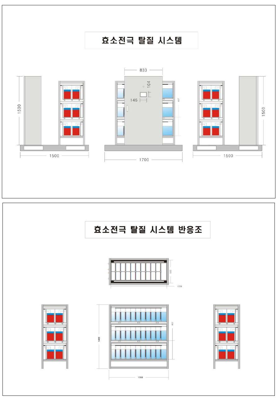 250L 탈질 반응기 설계도