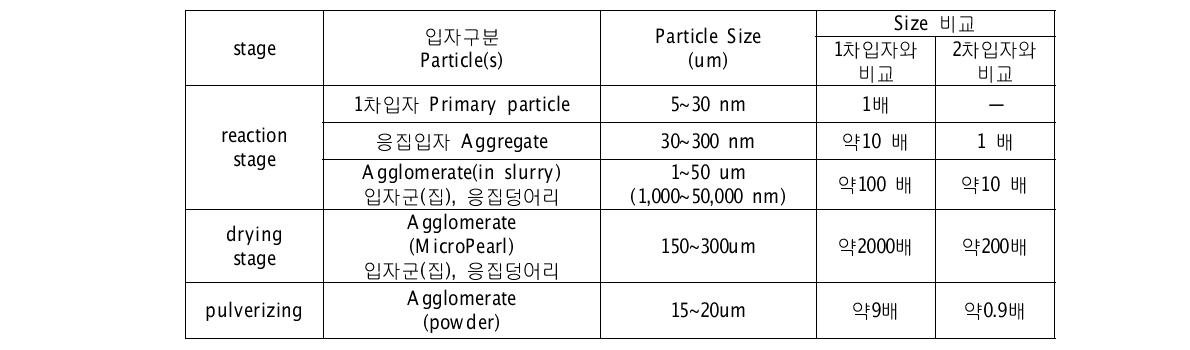 실리카의 중합응집과 관련한 구조특성