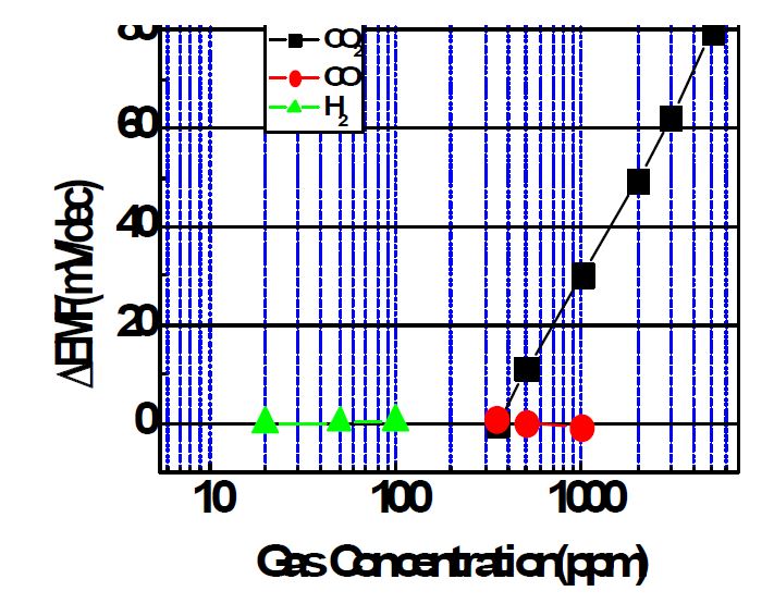 CO2 센서의 잡가스 테스트