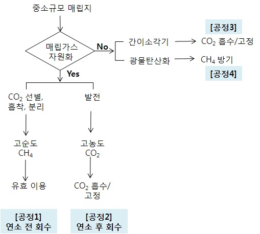 중소규모 매립지에 적용 가능한 CCS 기술