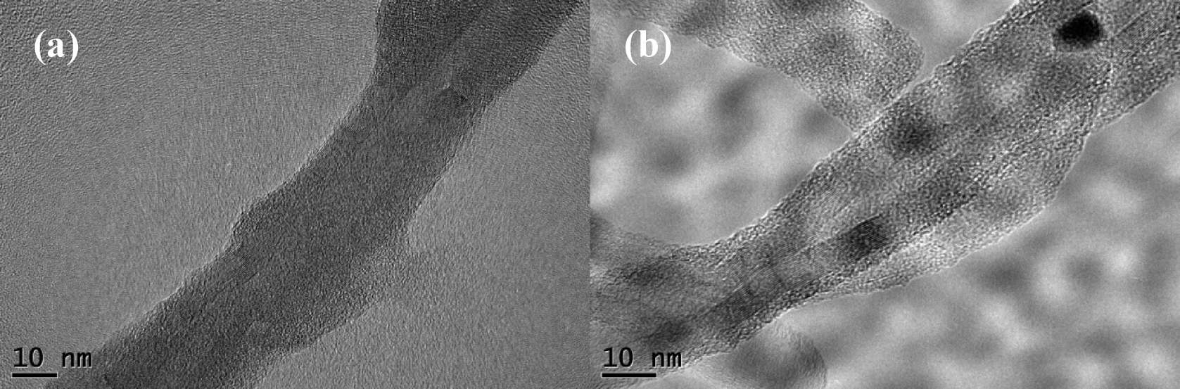 TEM images of samples